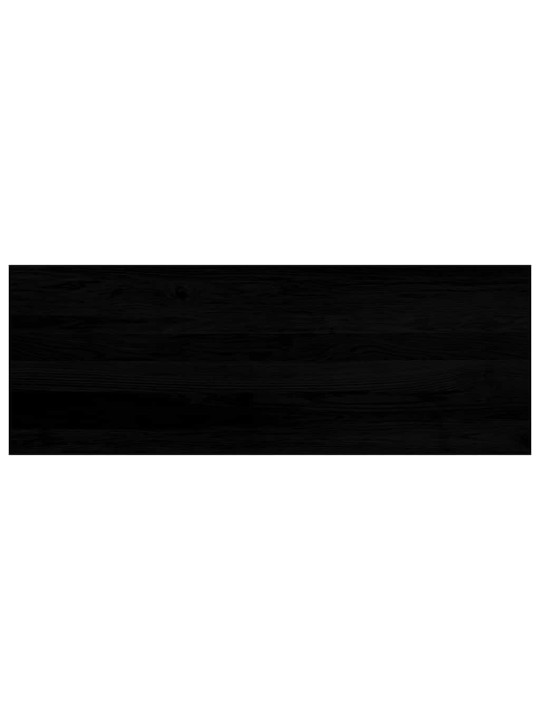 ikkunalaudat 2 kpl tummanruskea 110x40x2 cm massiivipuutammea