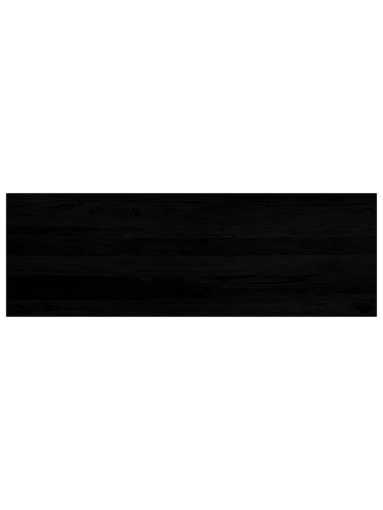 ikkunalaudat 2 kpl tummanruskea 120x40x2 cm massiivipuutammea