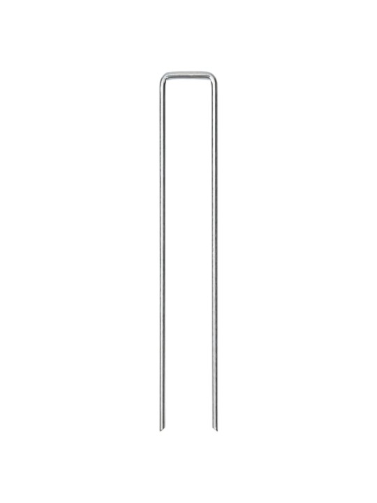 Maatapit u-muotoinen 25 pcs 20x3,5 cm galvanoitu teräs