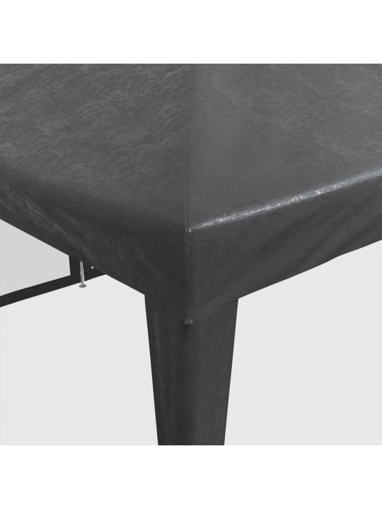 Juhlateltta 12 mesh-sivuseinillä antrasiitti 8x4 m hdpe