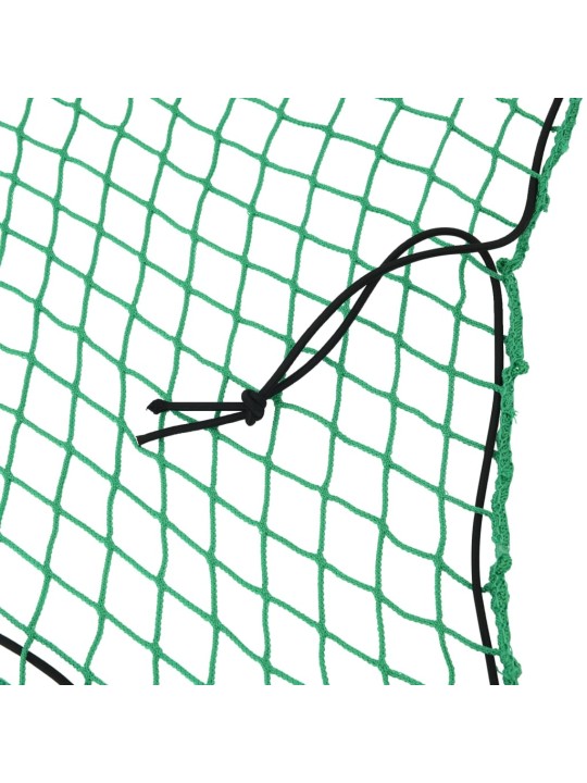 Peräkärryn verkko joustavalla köydellä vihreä 2,2x1,5 m PP