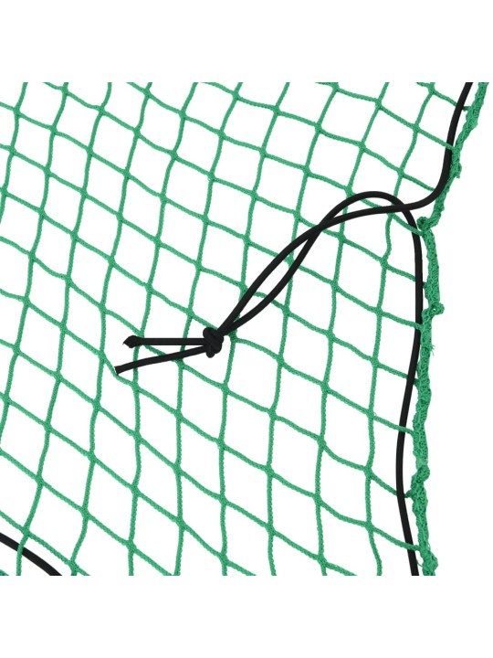 Peräkärryn verkko joustavalla köydellä vihreä 3,5x2 m PP