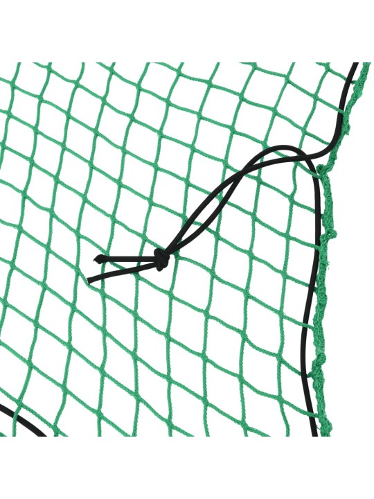 Peräkärryn verkko joustavalla köydellä vihreä 5x3 m PP