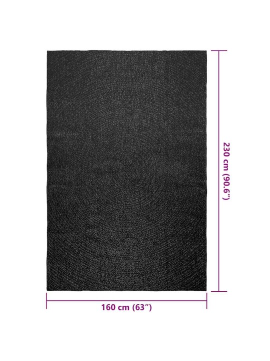 Matto zizur 160x230 cm juuttityyli sisä- ja ulkokäyttöön