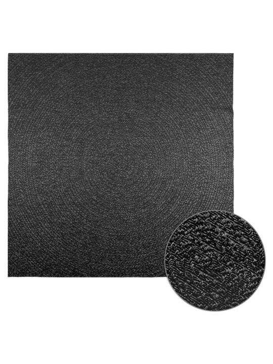 Matto ZIZUR 200x200 cm juuttityyli sisä- ja ulkokäyttöön