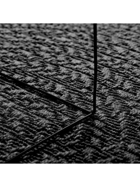 Matto ZIZUR 200x200 cm juuttityyli sisä- ja ulkokäyttöön