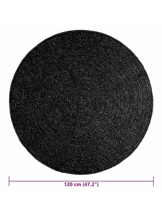 Matto zizur ø 120 cm juuttityyli sisä- ja ulkokäyttöön