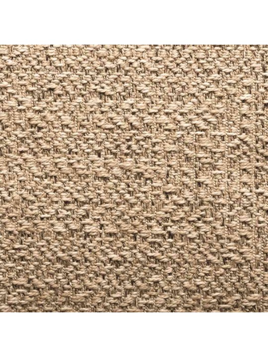 Matto zizur beige 80x150 cm juuttityyli sisä- ja ulkokäyttöön
