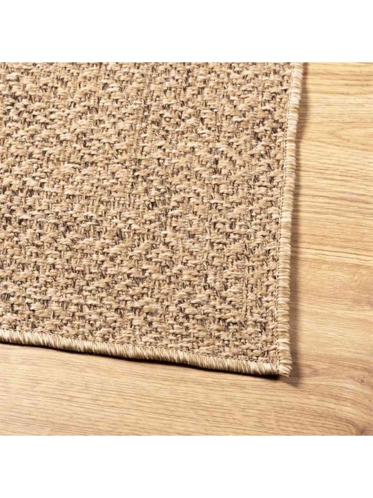 Matto zizur beige 80x150 cm juuttityyli sisä- ja ulkokäyttöön