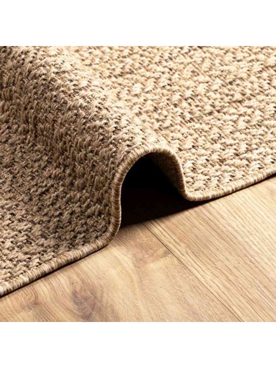 Matto zizur beige 80x150 cm juuttityyli sisä- ja ulkokäyttöön