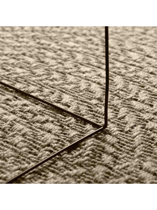 Matto zizur beige 80x150 cm juuttityyli sisä- ja ulkokäyttöön