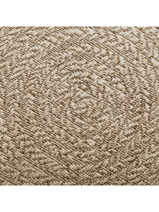 Matto zizur beige 200x290 cm juuttityyli sisä- ja ulkokäyttöön