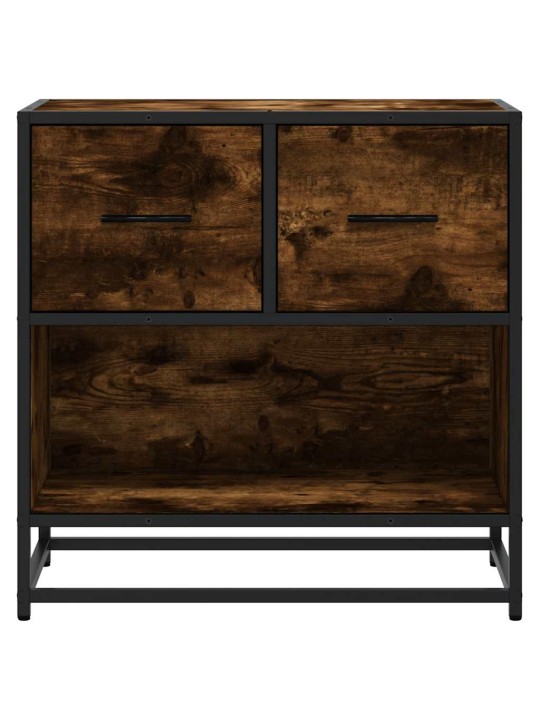 Yökaappi savustettu tammi 60x31x60 cm tekninen puu ja metalli