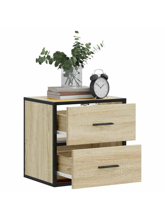 Seinäkaapit 2 kpl sonoma oak 40x31x39,5 cm
