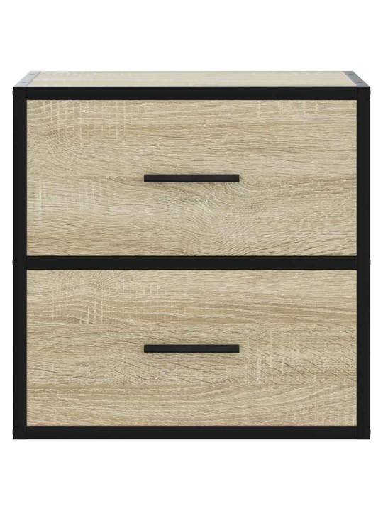 Seinäkaapit 2 kpl sonoma oak 40x31x39,5 cm