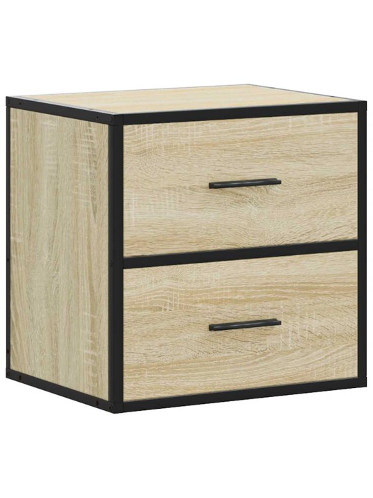 Seinäkaapit 2 kpl sonoma oak 40x31x39,5 cm