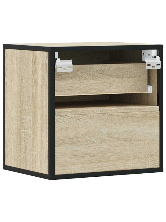 Seinäkaapit 2 kpl sonoma oak 40x31x39,5 cm