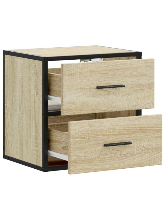 Seinäkaapit 2 kpl sonoma oak 40x31x39,5 cm