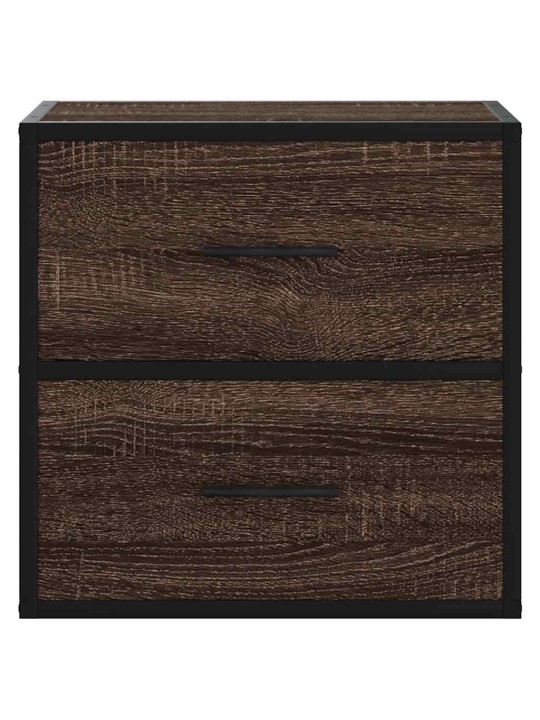 Seinäkaappi ruskea tammi 40x31x39,5 cm