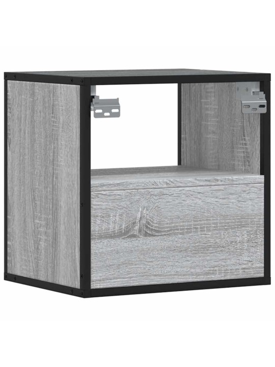 Seinäkaappi harmaa sonoma 40x31x39,5 cm