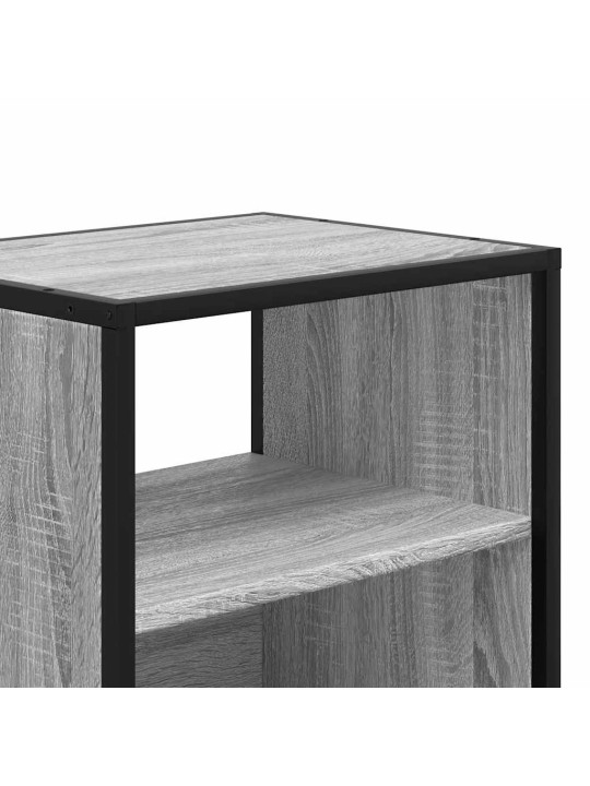 Seinäkaapit 2 kpl harmaa sonoma 40x31x39,5 cm