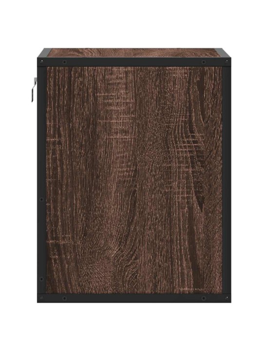 Seinäkaapit 2 kpl ruskea tammi 40x31x39,5 cm