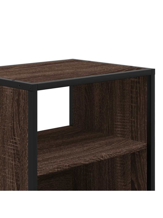 Seinäkaapit 2 kpl ruskea tammi 40x31x39,5 cm