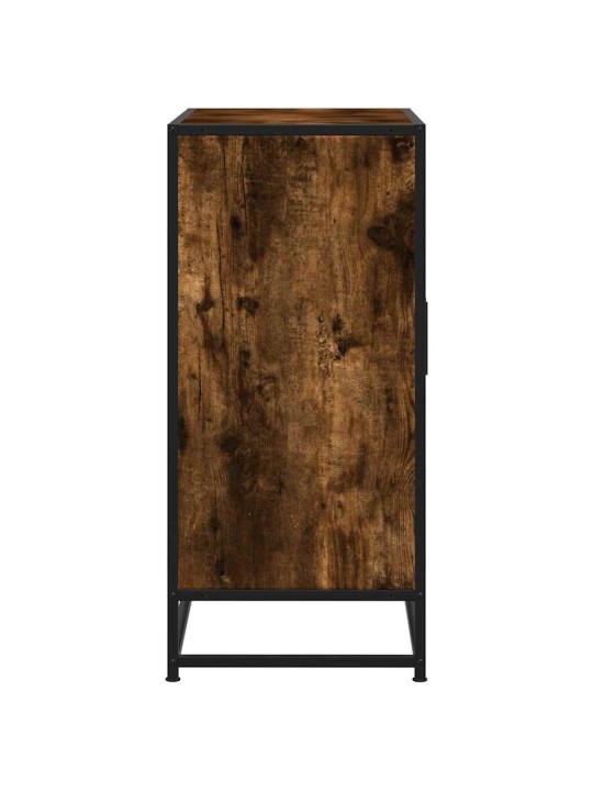 Senkki Savustettu tammi 68x35x76 cm Suunniteltu puu ja metalli