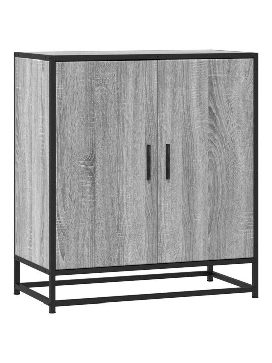 Senkki harmaa sonoma 68x35x76 cm suunniteltu puu ja metalli
