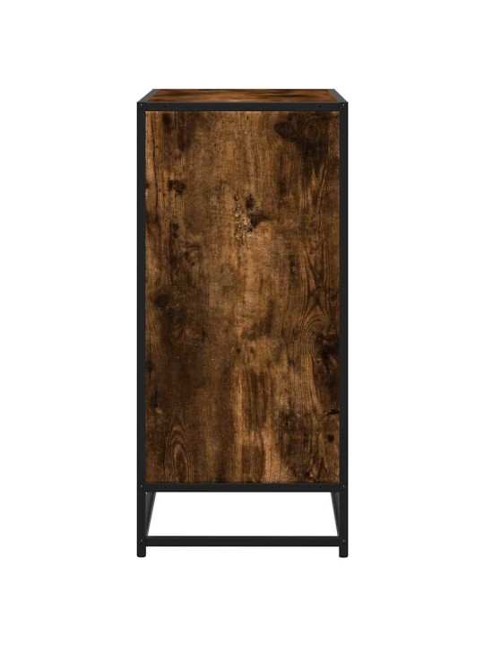Senkki Savustettu tammi 68x35x76 cm Suunniteltu puu ja metalli