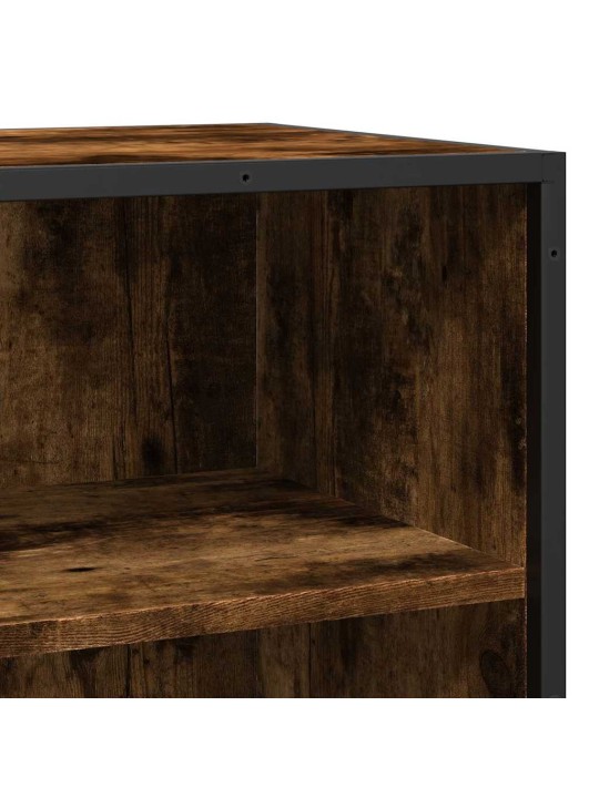 Senkki Savustettu tammi 68x35x76 cm Suunniteltu puu ja metalli