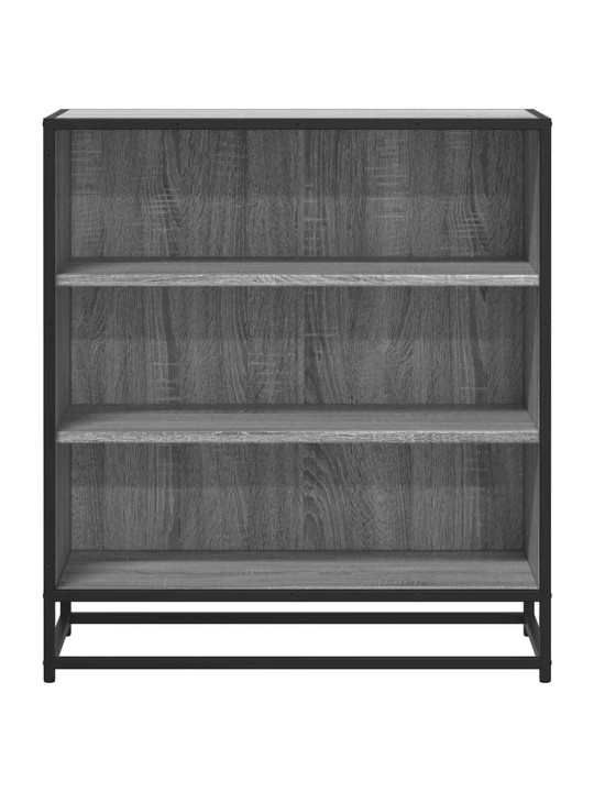 Senkki harmaa sonoma 68x35x76 cm suunniteltu puu ja metalli