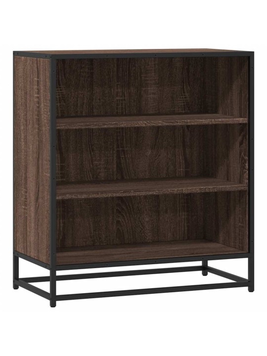 Senkki ruskea tammi 68x35x76 cm tekninen puu ja metalli
