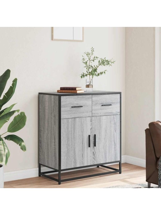 Senkki harmaa sonoma 68x35x76 cm engineered wood