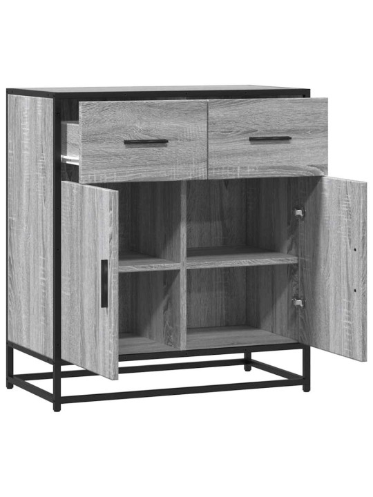 Senkki harmaa sonoma 68x35x76 cm engineered wood