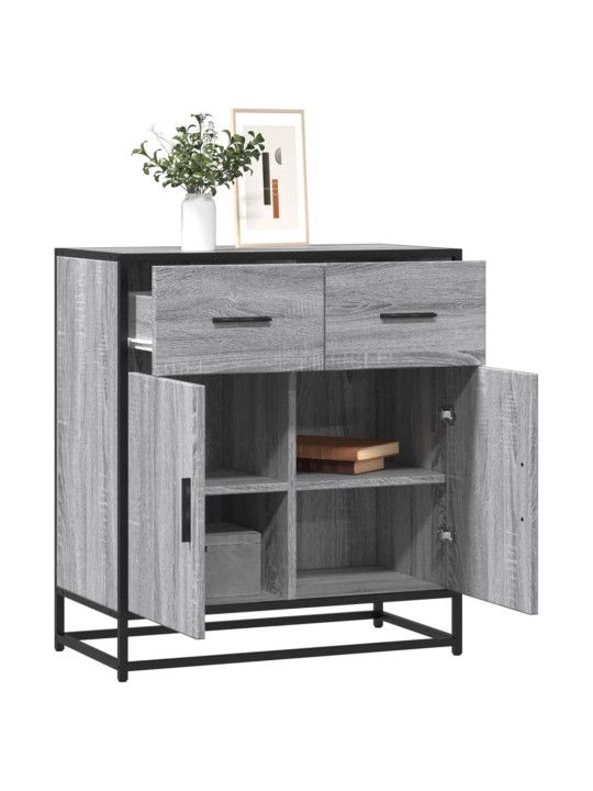 Senkki harmaa sonoma 68x35x76 cm engineered wood