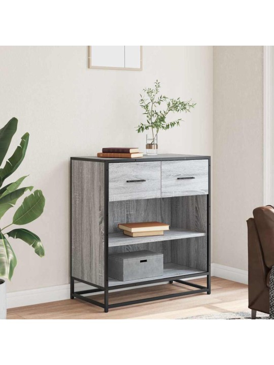 Senkki harmaa sonoma 68x35x76 cm engineered wood