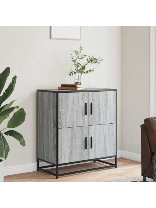 Senkki harmaa sonoma 68x35x76 cm engineered wood