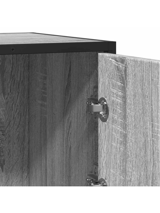 Senkki harmaa sonoma 68x35x76 cm engineered wood