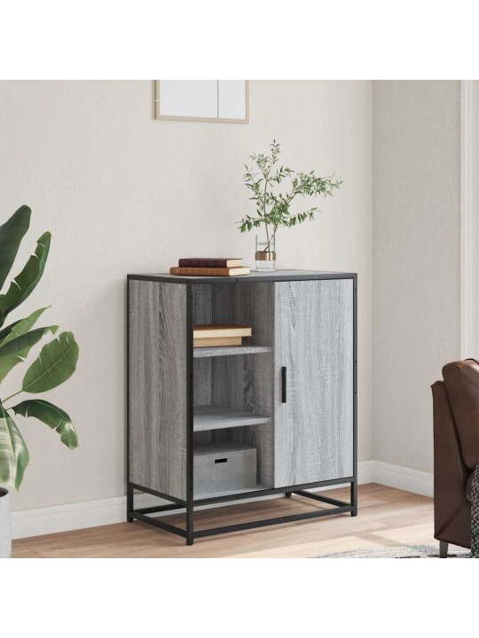Senkki harmaa sonoma 62x35x76 cm engineered wood