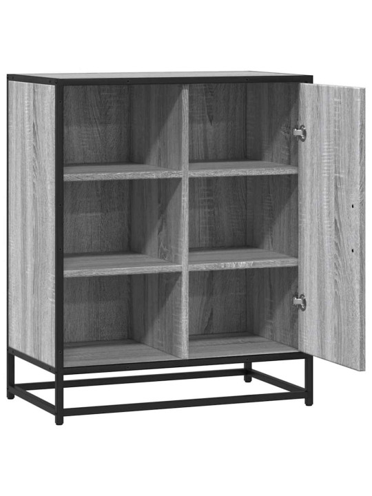 Senkki harmaa sonoma 62x35x76 cm engineered wood