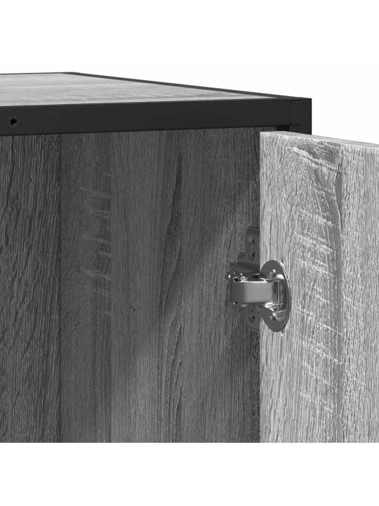 Senkki harmaa sonoma 62x35x76 cm engineered wood