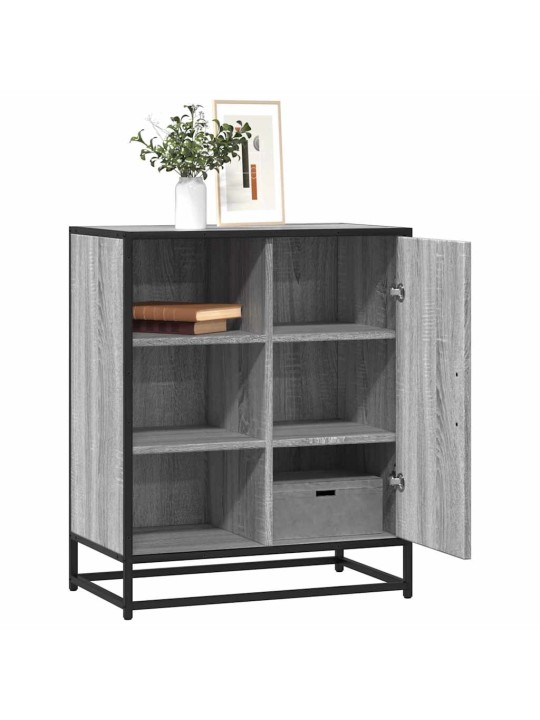 Senkki harmaa sonoma 62x35x76 cm engineered wood