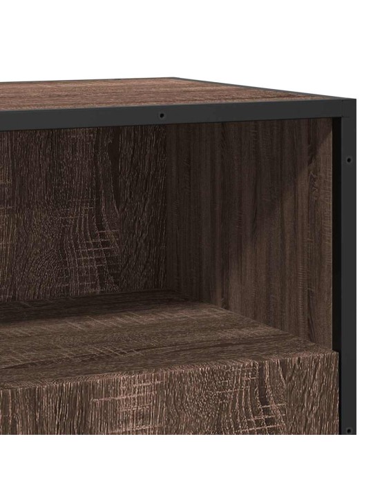 Senkki ruskea tammi 68x35x76 cm tekninen puu