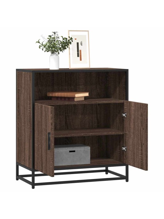 Senkki ruskea tammi 68x35x76 cm tekninen puu