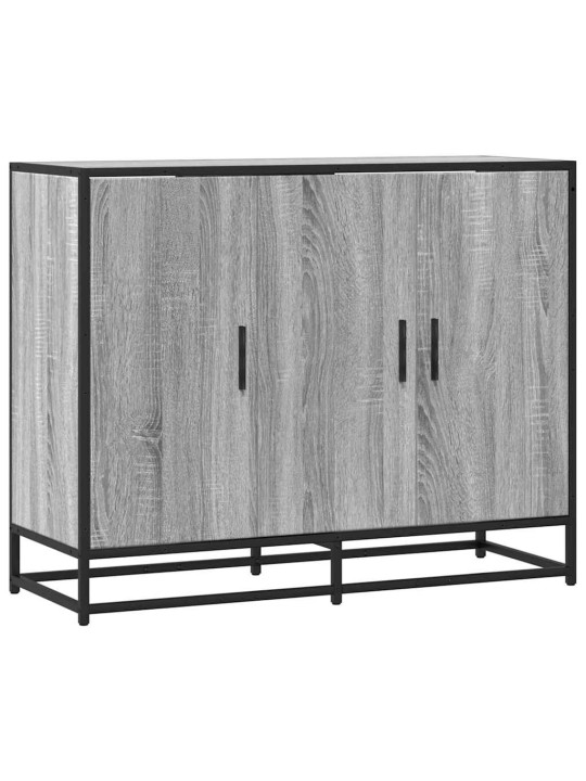 Senkki harmaa sonoma 94x35x76 cm engineered wood