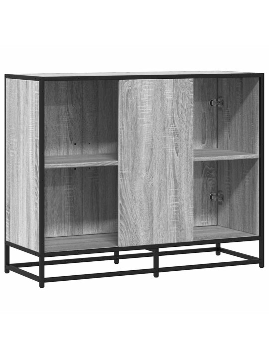 Senkki harmaa sonoma 94x35x76 cm engineered wood