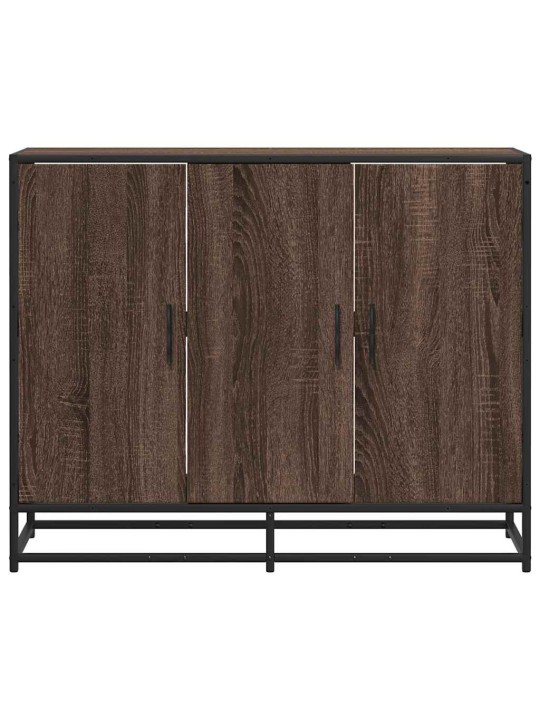 Senkki ruskea tammi 94x35x76 cm tekninen puu