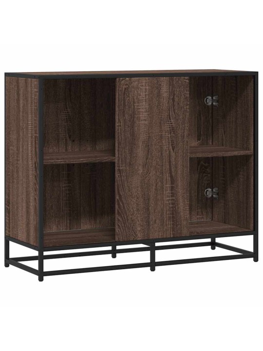 Senkki ruskea tammi 94x35x76 cm tekninen puu