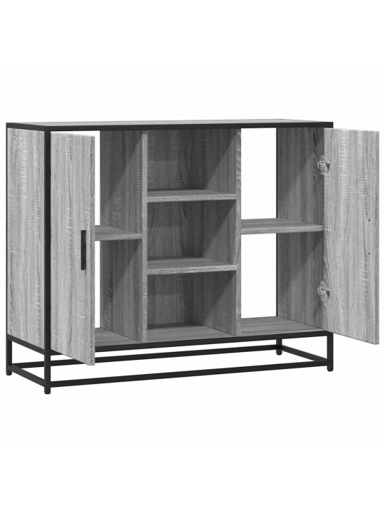 Senkki harmaa sonoma 92x35x76 cm tekninen puu